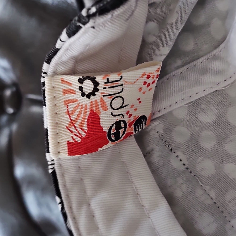 Split Vintage Women's Polka Dot Cap - Picture 6 of 11